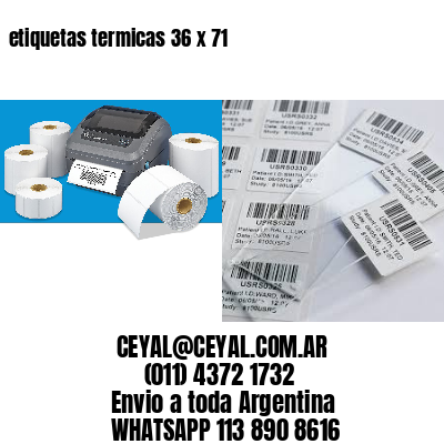 etiquetas termicas 36 x 71