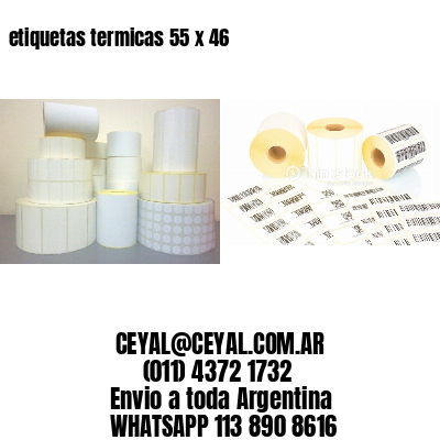 etiquetas termicas 55 x 46