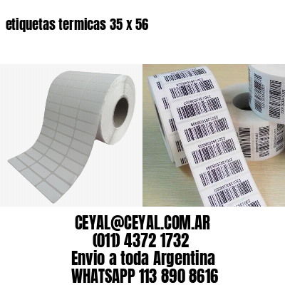 etiquetas termicas 35 x 56