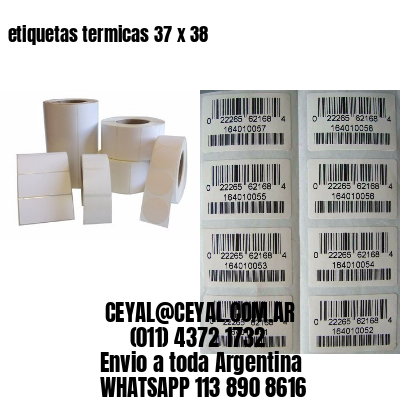 etiquetas termicas 37 x 38