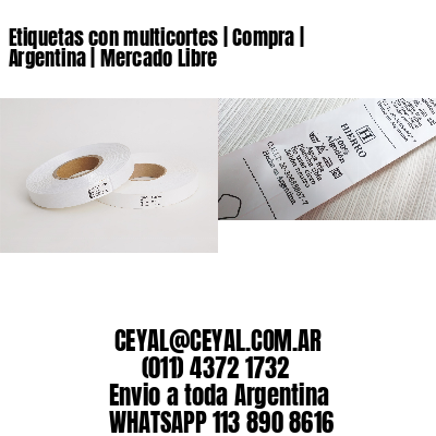 Etiquetas con multicortes | Compra | Argentina | Mercado Libre
