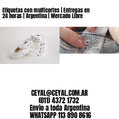 Etiquetas con multicortes | Entregas en 24 horas | Argentina | Mercado Libre
