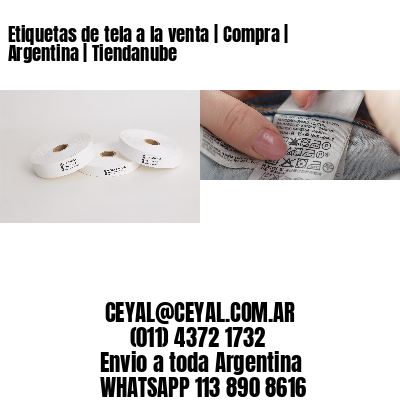 Etiquetas de tela a la venta | Compra | Argentina | Tiendanube