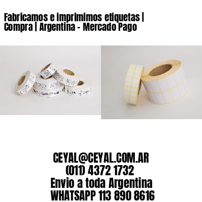 Fabricamos e imprimimos etiquetas | Compra | Argentina – Mercado Pago