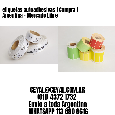 etiquetas autoadhesivas | Compra | Argentina – Mercado Libre