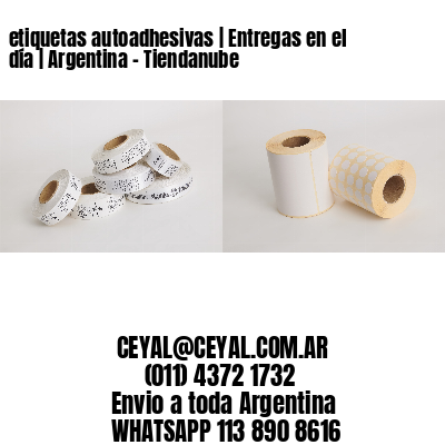etiquetas autoadhesivas | Entregas en el día | Argentina – Tiendanube