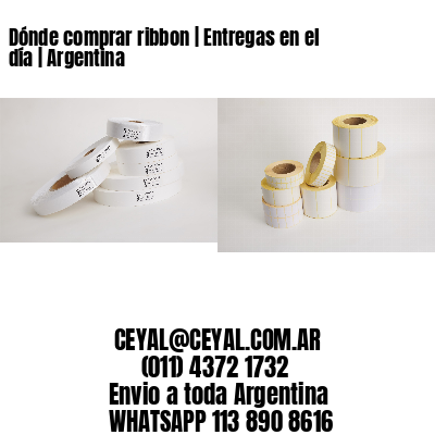 Dónde comprar ribbon | Entregas en el día | Argentina