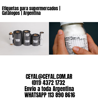 Etiquetas para supermercados | Catálogos | Argentina