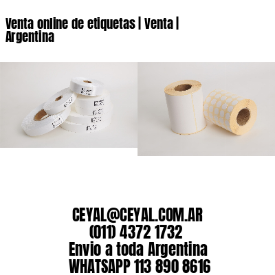 Venta online de etiquetas | Venta | Argentina