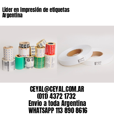 Líder en impresión de etiquetas Argentina