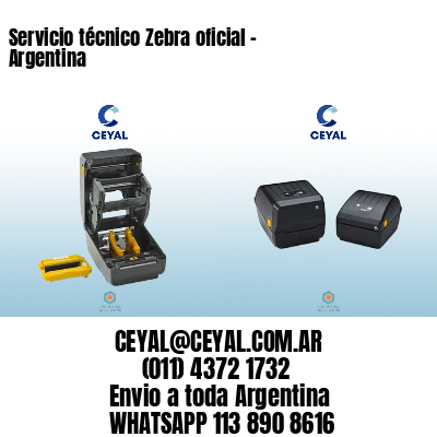 Servicio técnico Zebra oficial – Argentina