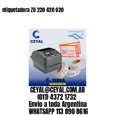 etiquetadora ZD 220 420 620
