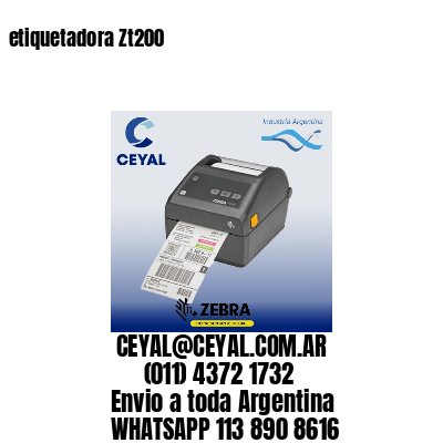 etiquetadora Zt200