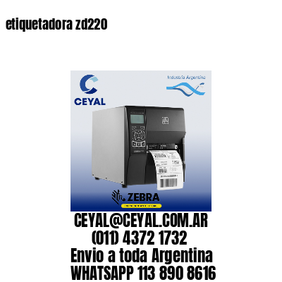 etiquetadora zd220