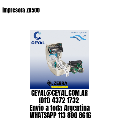 impresora ZD500