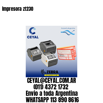 impresora zt230