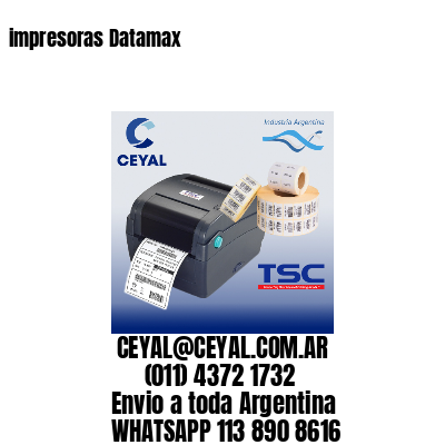 impresoras Datamax
