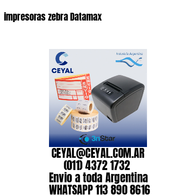 impresoras zebra Datamax