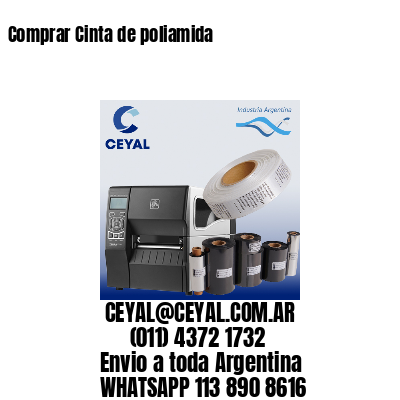 Comprar Cinta de poliamida