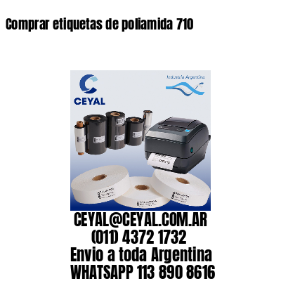Comprar etiquetas de poliamida 710