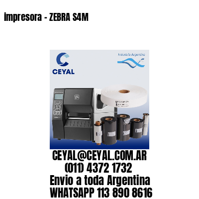 impresora – ZEBRA S4M