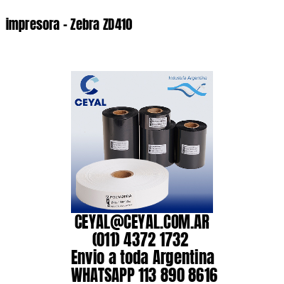 impresora – Zebra ZD410