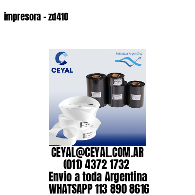 impresora – zd410