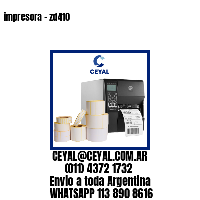 impresora – zd410
