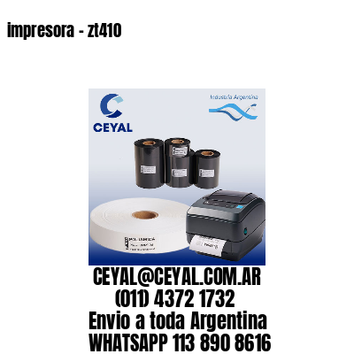 impresora – zt410