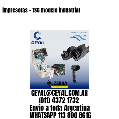 impresoras – TSC modelo industrial