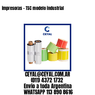 impresoras – TSC modelo industrial