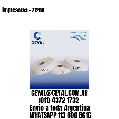 impresoras – Zt200