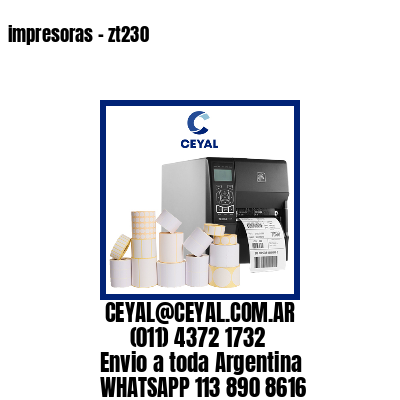 impresoras – zt230