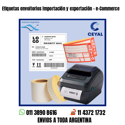 Etiquetas envoltorios importación y exportación – e-Commerce