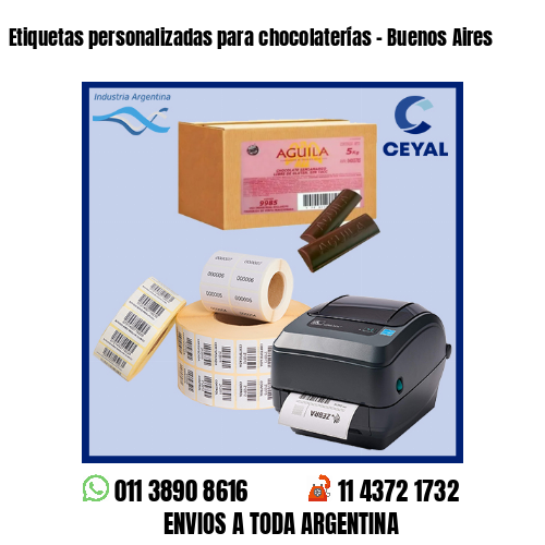 Etiquetas personalizadas para chocolaterías – Buenos Aires
