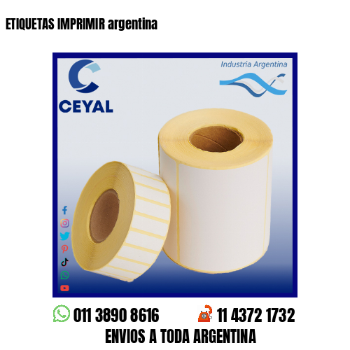 ETIQUETAS IMPRIMIR argentina