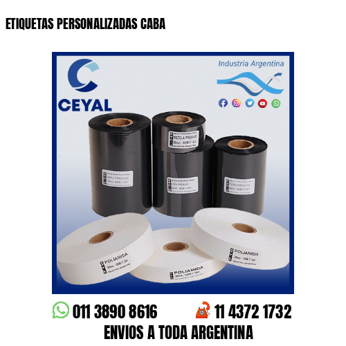ETIQUETAS PERSONALIZADAS CABA
