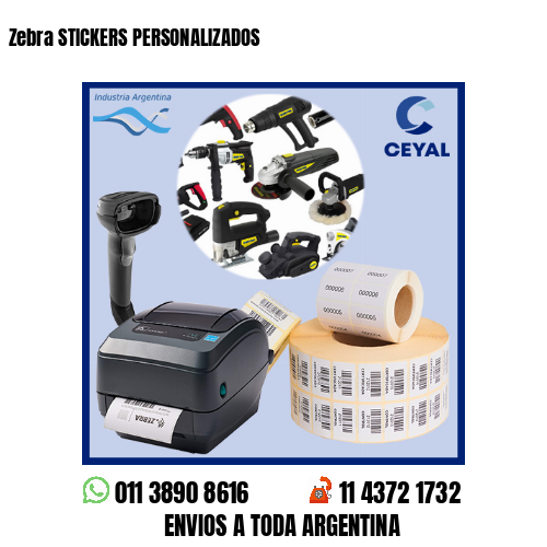 Zebra Stickers Personalizados Imprimir Zebra Con Placa De Red Ethernet 9717