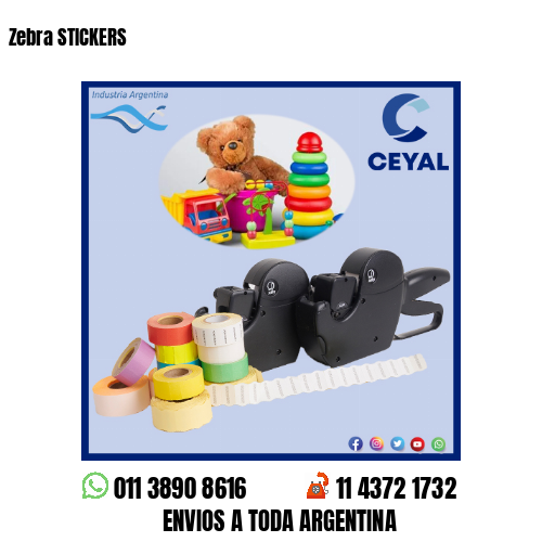 Zebra STICKERS