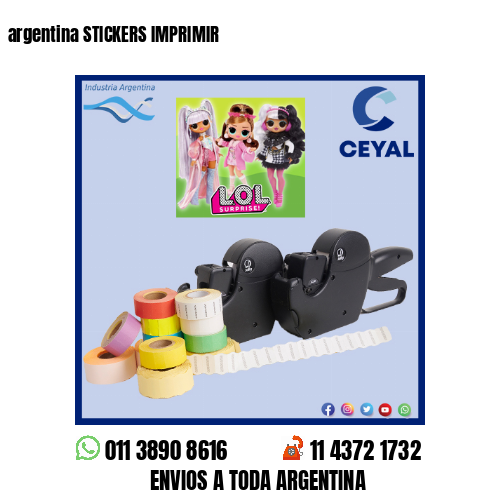 argentina STICKERS IMPRIMIR
