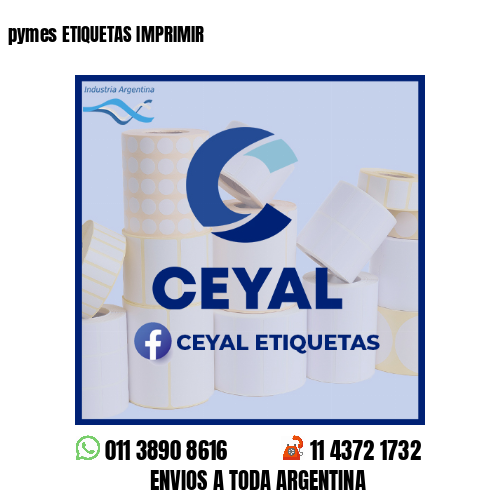 pymes ETIQUETAS IMPRIMIR
