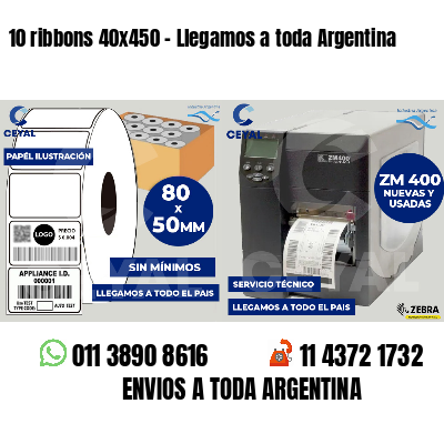10 ribbons 40x450 - Llegamos a toda Argentina