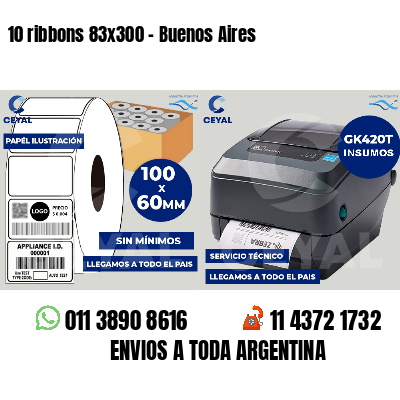 10 ribbons 83x300 - Buenos Aires