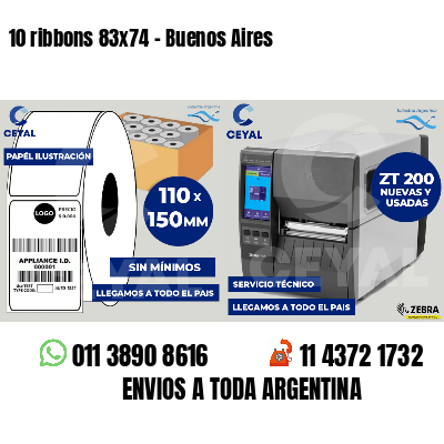 10 ribbons 83x74 - Buenos Aires