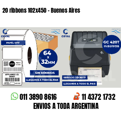 20 ribbons 102x450 - Buenos Aires