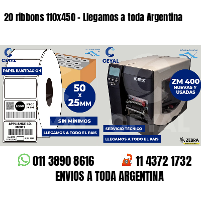 20 ribbons 110x450 - Llegamos a toda Argentina