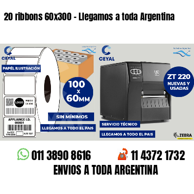 20 ribbons 60x300 - Llegamos a toda Argentina