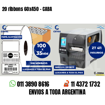 20 ribbons 60x450 - CABA