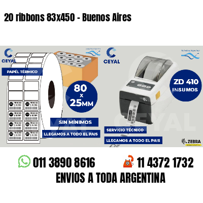 20 ribbons 83x450 - Buenos Aires