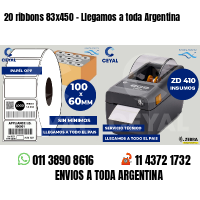 20 ribbons 83x450 - Llegamos a toda Argentina
